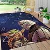 1Pc Darth Vader'S Shadow Carpet Rug Customizable Soft Washable Antislip Home Living Room Sofa Mats Personalized Rug 0917170