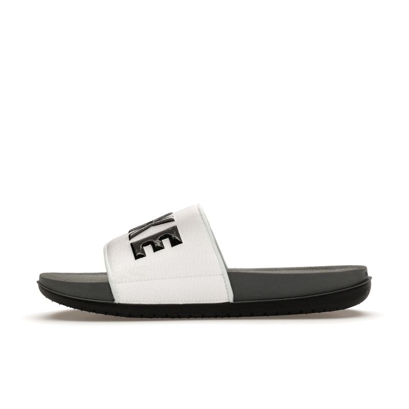 Nike Offcourt Slide Dark Grey White Men Sneakers Black BQ4639-001