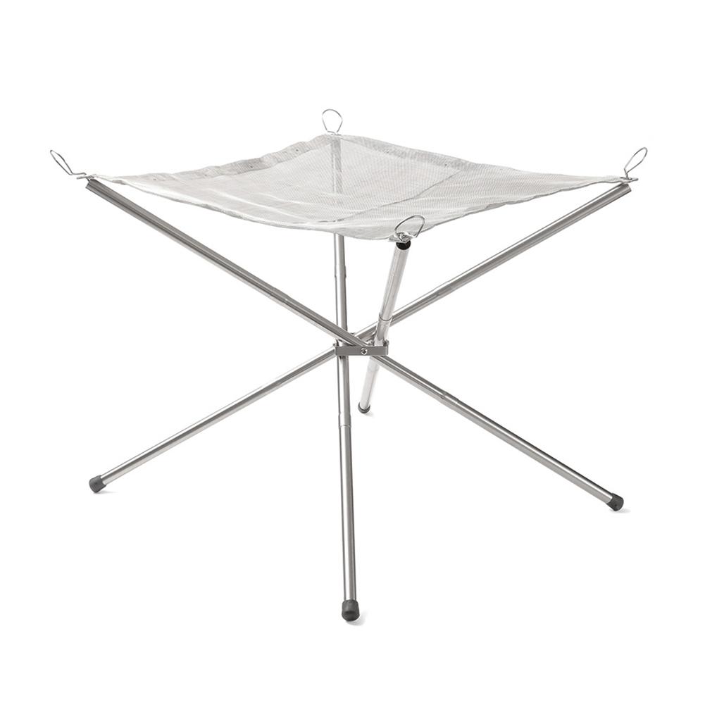 Portable Outdoor Camping Fire Rack Grill Folding Barbecue Grill Bonfire Stove