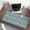 Desk Pad for Mouse, Keyboard and Laptop Brushed Stripes 100x50 cm