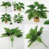 Indoor Plant Wall Decoration With Artificial Monstera Deliciosa Liebm For Living Space