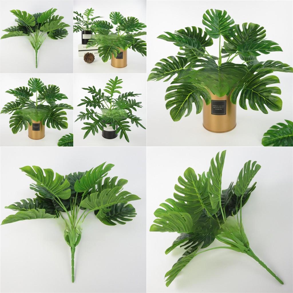 Indoor Plant Wall Decoration With Artificial Monstera Deliciosa Liebm For Living Space