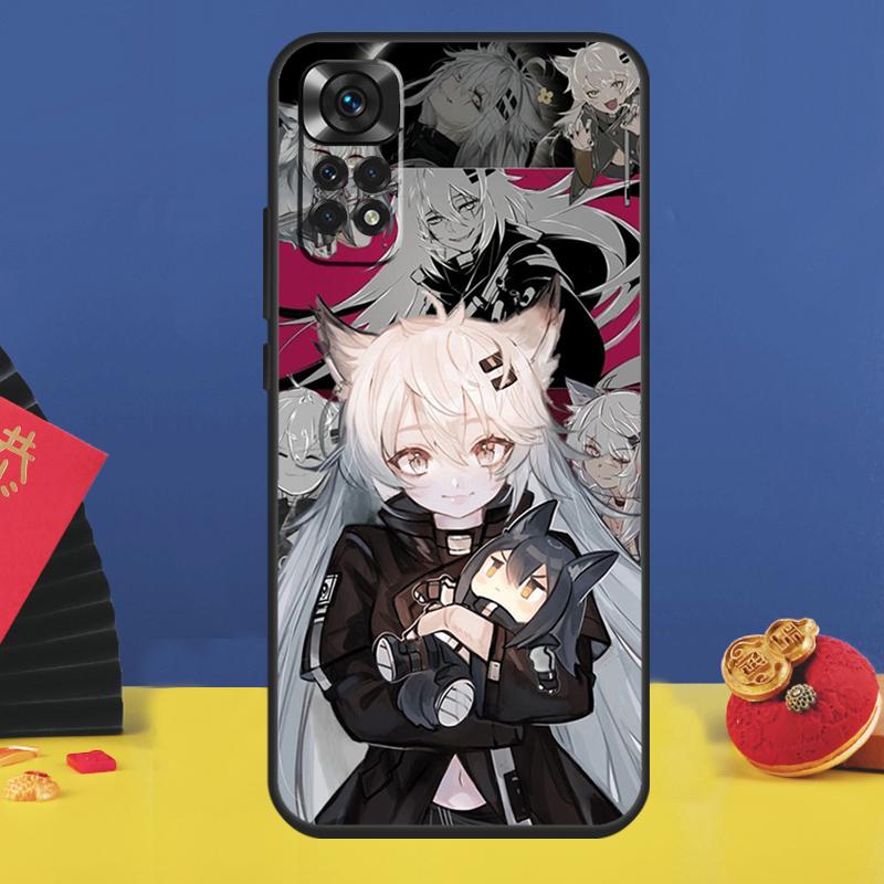 Texas Arknights Phone Case For Xiaomi Redmi Note 11 Pro Note 10 Pro 12 8 9 Pro 9S 10S 11S 12C 9C 10C Funda