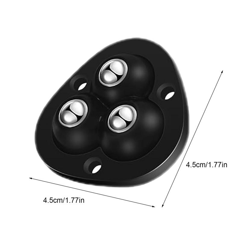Kitchen Appliance Caster 4/8pcs Load Capacity Sticky Furniture Casters Wheels Household Wear Resistant Small Appliance Sliders