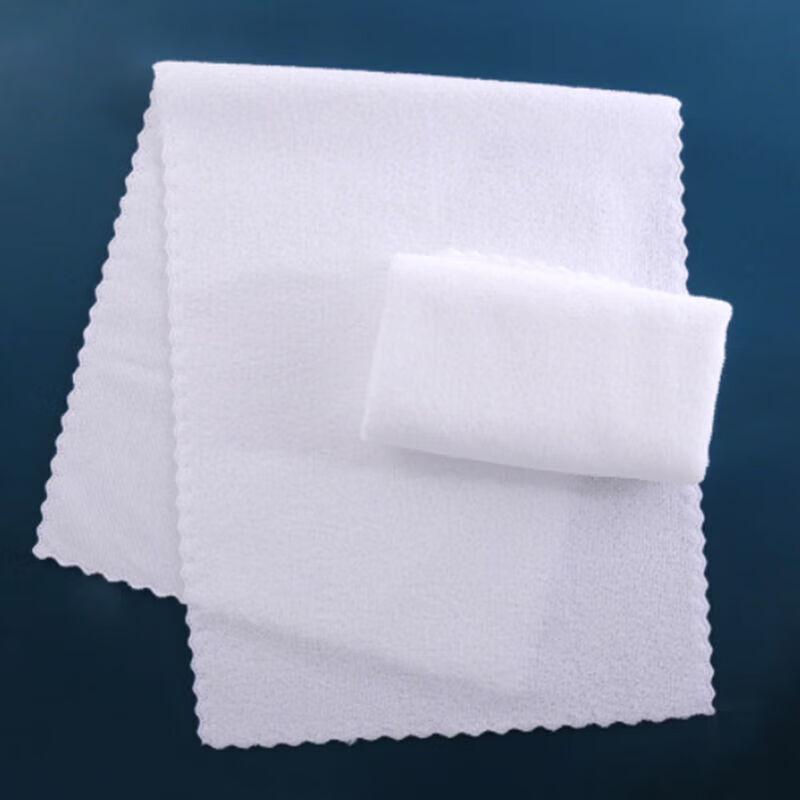Disposable White Lace-Edged Towels