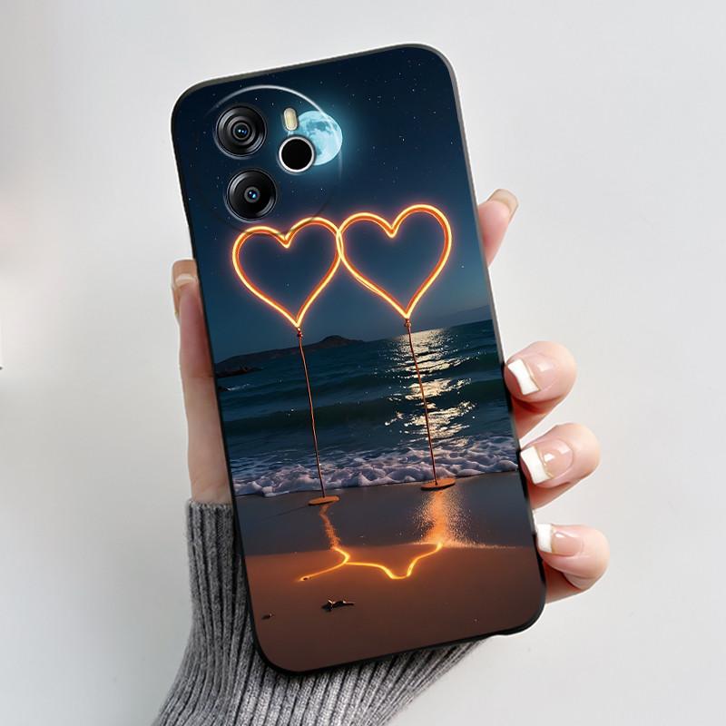 For Blackview Oscal Tiger 12 6.78  2023 Blackview Shark 8 Back Phone Case Luxury Cute Love Rabbit Funny TPU Soft Silicone Cover Oscal Tiger 12