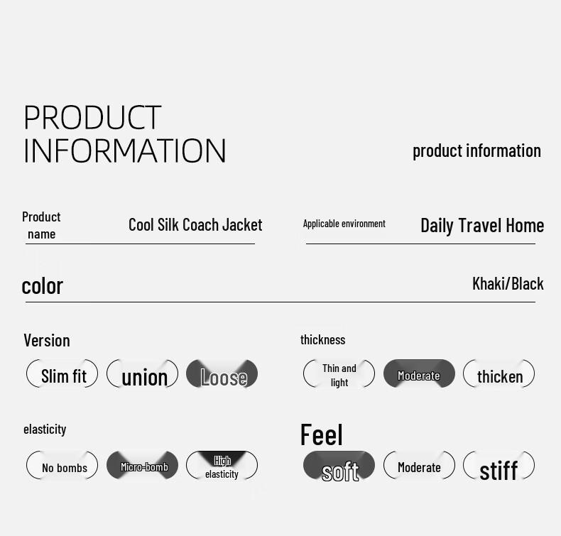 Baleno Herren Cool-Silk Baumwolle Freizeitjacke