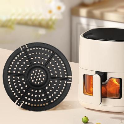 Air Fryer Izgara Tavası Crisper Plaka, Kullanışlı Raf Izgara Eklentisi