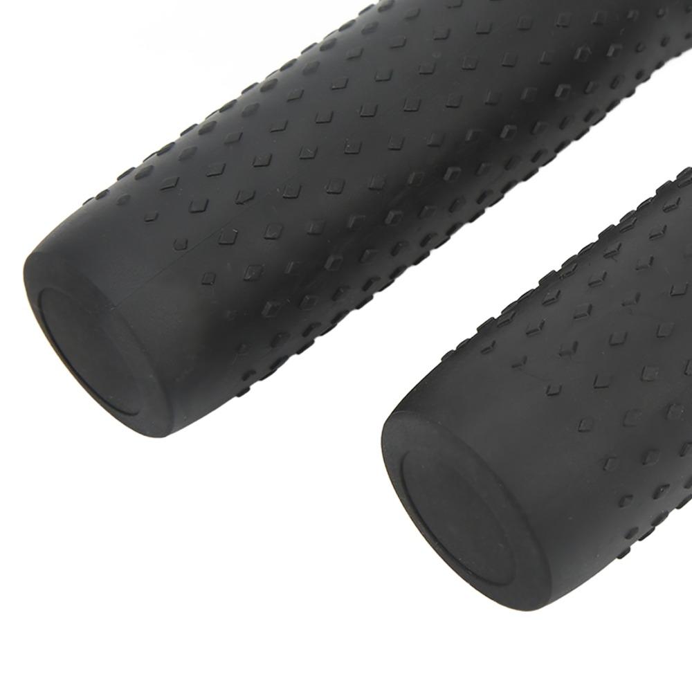 1 Pair Silicone Electric Scooter Handlebar Grips Anti Slip Black Electric Scooter Handle Grips for Ninebot MAX G30