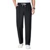 Men’s Straight Leg Casual Pants with Elastic Waistband and Pockets Drawstring Waist Lightweight Athletic Trousers for Everyday Wear