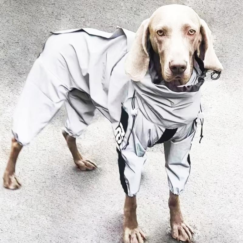 Mono reflectante para perros, impermeable, protector solar, ropa para exteriores, chaqueta para perros pequeños, medianos y grandes, suministros para mascota