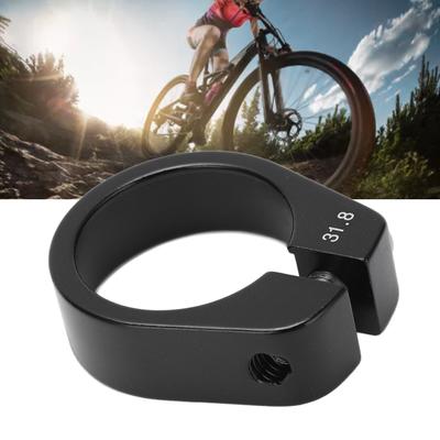 CANSUCC Mountain Bike Seat Pipe Clamp Wear Resistant Aluminum Alloy Saddle Pipe Clip