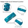 Multi Stage Yoga Stretch Band Latin Dance Stretch Band Correct Posture 8 Grid Elastic Band Digital Band Pose Band