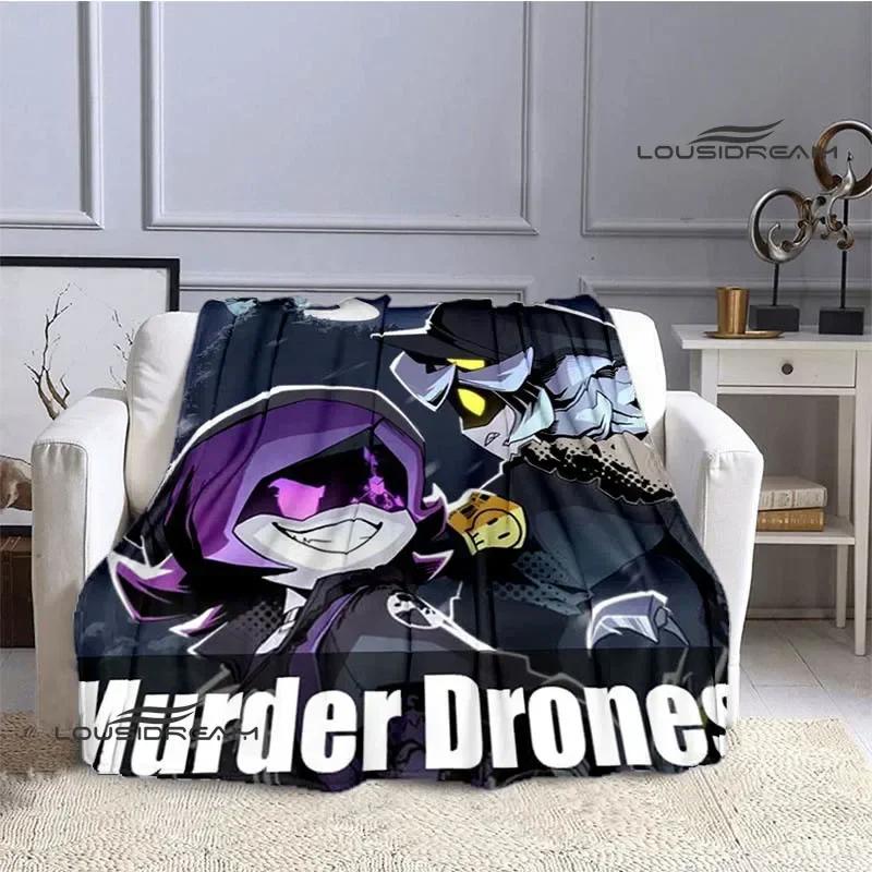 Murder-Drones Cartoon Printed blanket Flannel Warm blankets Soft and comfortable blanket bed linings cubre cama Birthday Gift