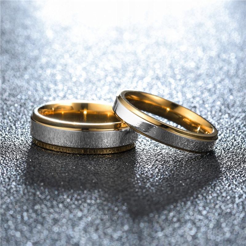 Wedding Rings Steel Ring 4Mm 316L Size 25
