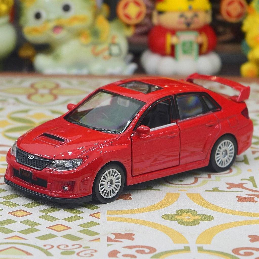 Subaru Impreza WRX STI 2010 Rallyové auto JDM Simulace Odlévaný a Hračka Vozidlo RMZ city 1:36 dárků ze slitinových modelů pro děti