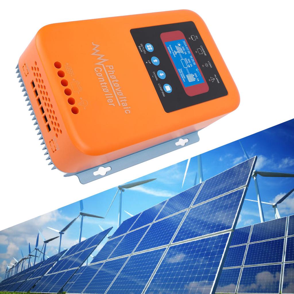 MPPT Solar  s Controller 80A 12Celsius24Celsius36Celsius48Celsius96V Auto Recognition and   Battery Intelligent Regulator with LCD Displ