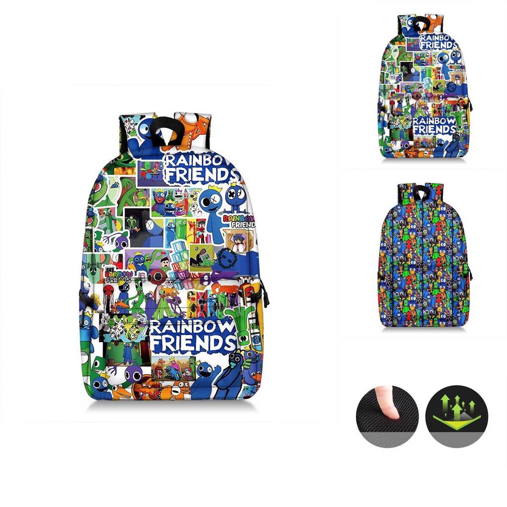 Roblox Rainbow Friends Backpack Lightweight Durable Adjustable Straps