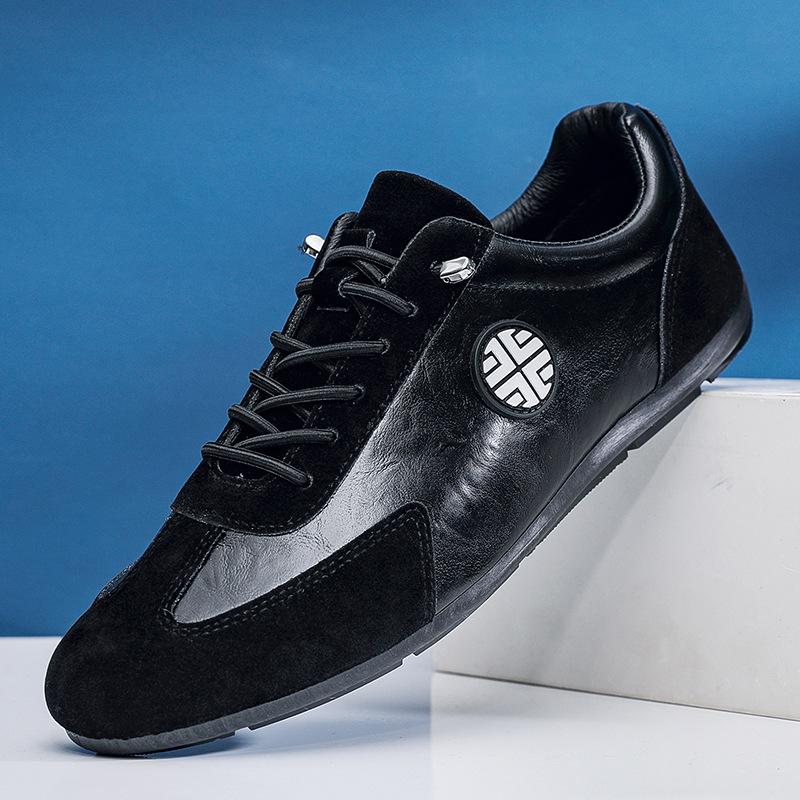 Men's shoes summer new trend versatile casual shoes soft sole one pedal lazy shoes Doudou shoes trendy shoes Forrest Gump shoes men