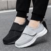 New Walking Shoes Large Size Non-slip Velcro Widened and Fattened Rehabilitation Shoes Fat Sugar Foot Shoes