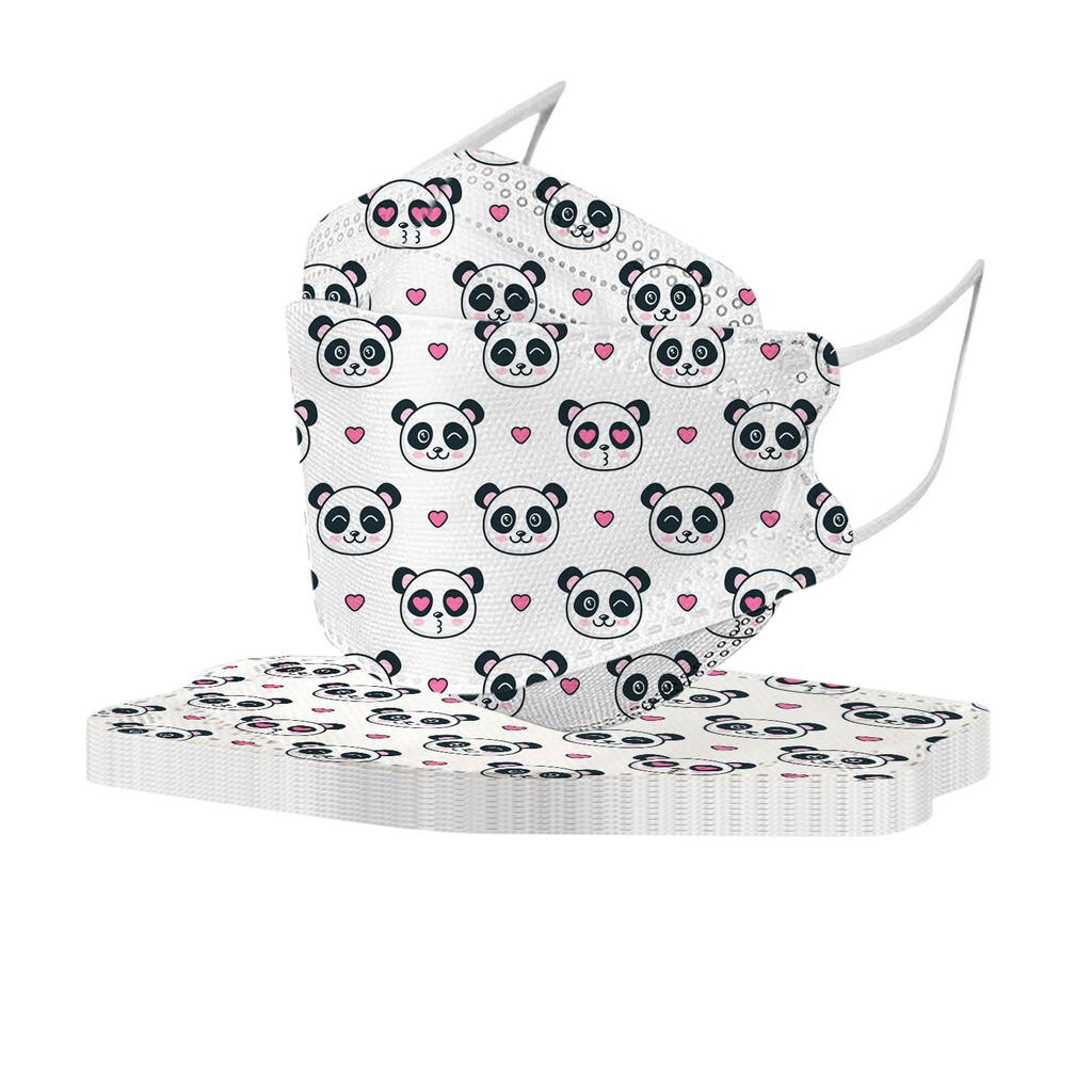 10Pcs Children's Fish-shaped Disposable Mask, Four-layer Ultra-filtering  For Boys And Girls