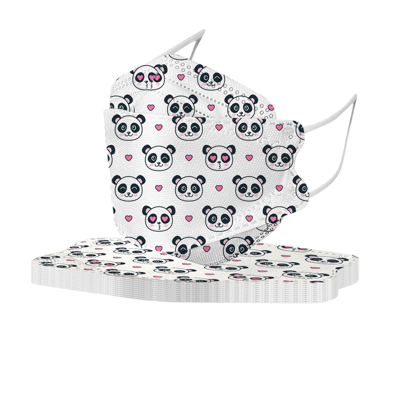 

10 шт. Детская одноразовая маска в форме рыбки, Четырехслойная ультрафильтрующая Для мальчиков и девочек