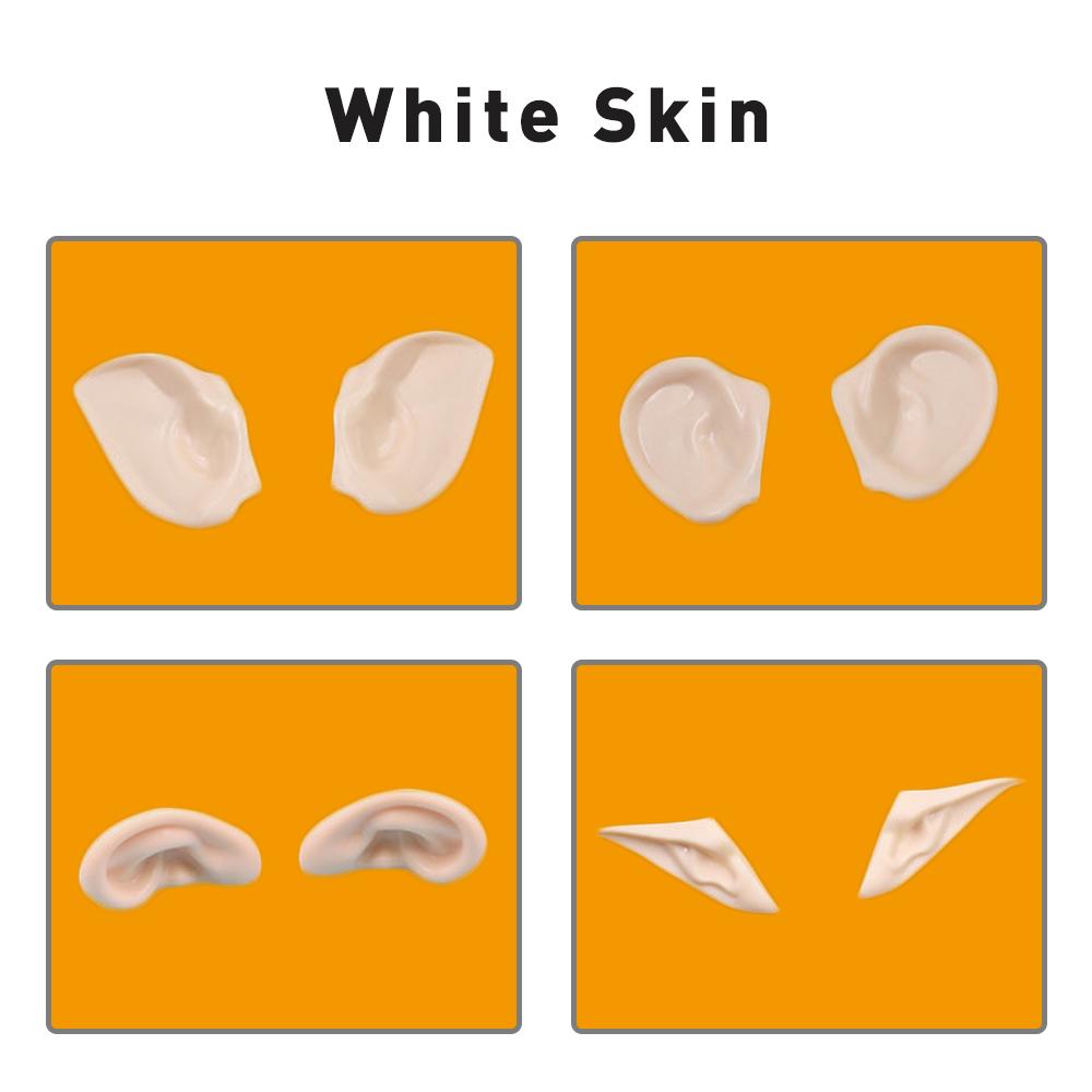 DBS Blyth Puppe Ohr Menschliche Ohren, Elfenohren Mit Ton befestigt, kein Schneiden erforderlich Weiße Haut, Bräunliche Haut, Dunkle Haut, Natürliche Haut