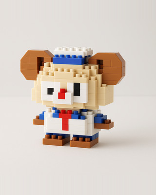 Mini Cute Animal Micro Building Blocks  Set Creative Gift for Kids