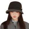 New Autumn and Winter Hat for Women Japanese Retro Basin Hat Big Brim Showing Face Small Fisherman Hat Casual Versatile Bucket Hat Trendy