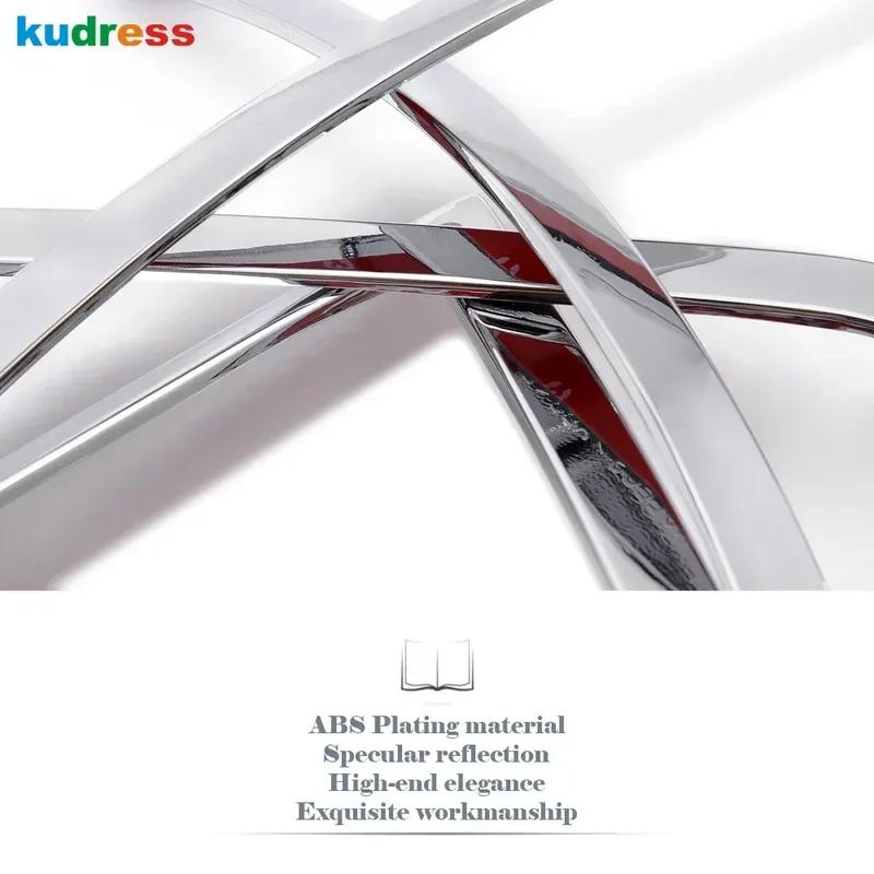 Rear Tail Light Lamp Cover Trim For Renault Koleos 2008 2009 2010 2011 Chrome Car Accessories Taillight Taillamp Frame Trims