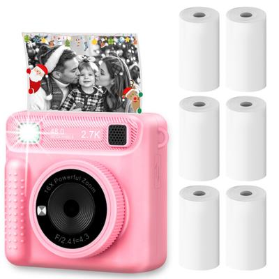 5/10Pcs Kids Instant Camera Print Refill Paper Eco-friendly No Odor Universal Easy To Use Photo Printer Thermal Paper Rolls