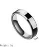 New Fashion Engraved Dating Rings for Men Stainless Steel Jewelry Personalized 6mm Rings Wedding Couple Anniversary Gifts