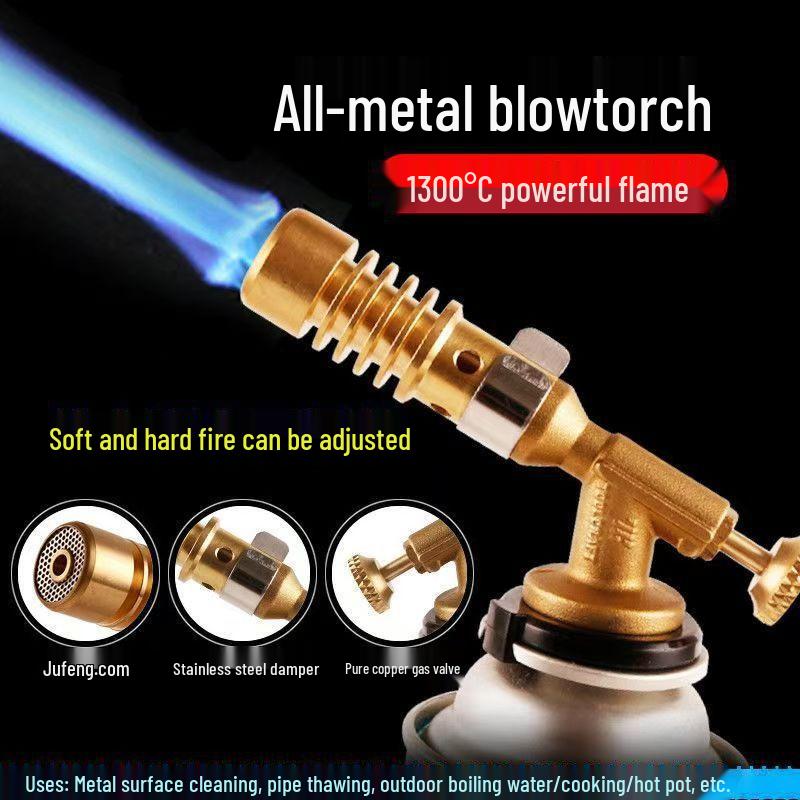 Manual Ignition Flame Torch for Outdoor BBQ and Picnics