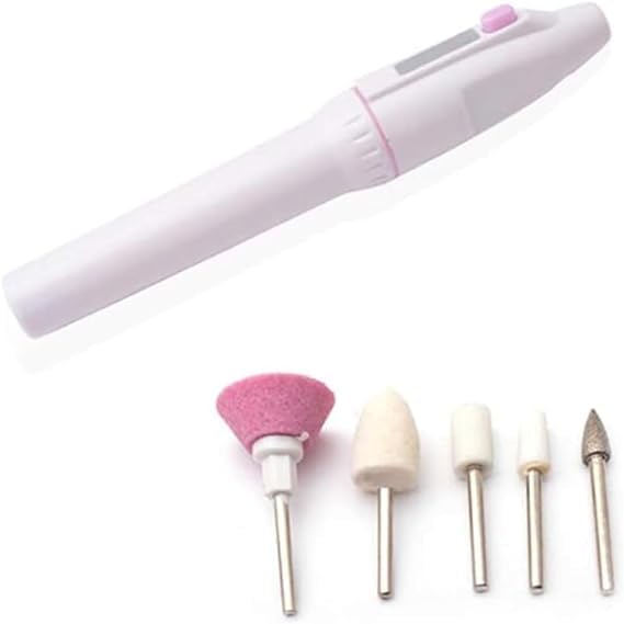 SZB Elektrická sada pro péči o nehty s pilníkem na nehty, leštičkou, exfoliátorem, (Sada 3)