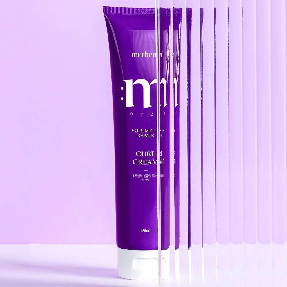 2+2 Merhent Volume Up Repair Curl Cream 150ml Curl Essence Curling Essence Volume Curl Up Wave Perm Styling
