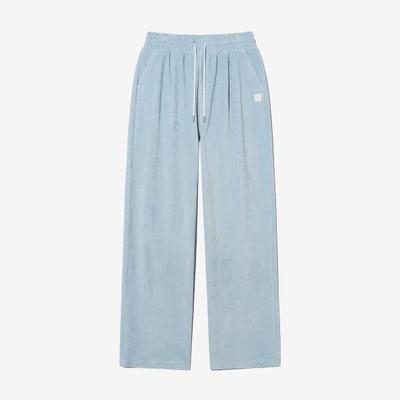 Velour Single Pleat Pants