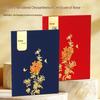 Custom Embroidery and Hot Stamping Award Certificate Cover with A4 Inner Page Printing