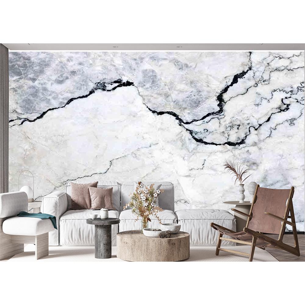 Marble Wall Mural Removable Light Luxury 3d Marble Wall Mural Living Room Bedroom Large Wallpaper Home Decor