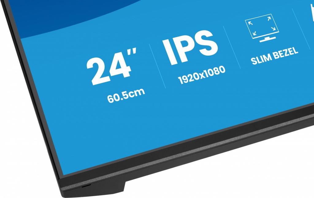 Monitor 23.8 inches XB2493HSU-B1 IPS.HDMI.DP.2x2W.USBx2, 350cd,1500:1, HAS 150/PIVOT