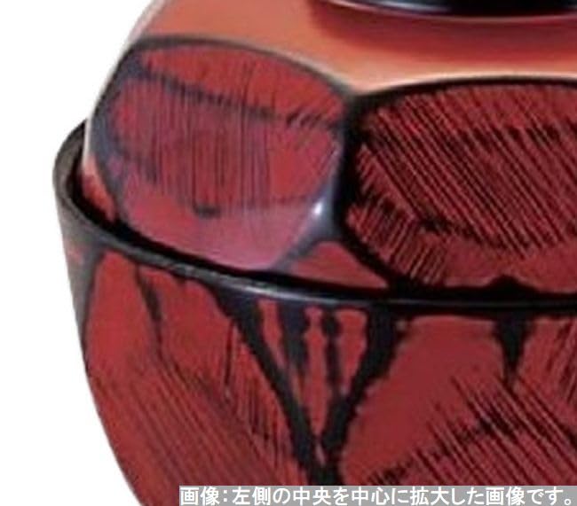 J-kitchens Japanese-style Unagi Jyu Box (Unagi Jyu Box) 14.8x14.8x12.1cm Dishwasher Safe Made in Japan PNO.349515