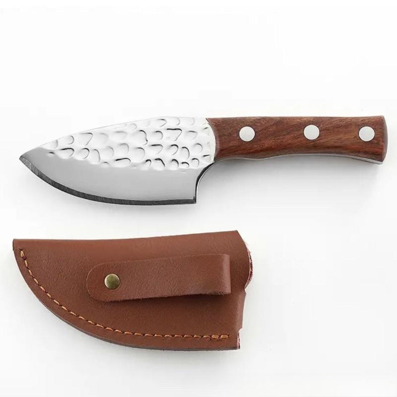 

Нож для барбекю, нож для нарезки мяса, нож для отделения костей от фруктов, тесак с деревянной ручкой, кухонные ножи для мяса, поварской нож для разделки рыбы