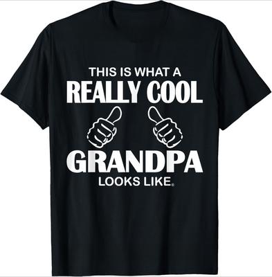 Funny Promoted To Grandpa 2026 Grandfather Father Day T Shirts Humor Streetwear Shirt Short Sleeve Unisex Pure Cotton Clothing