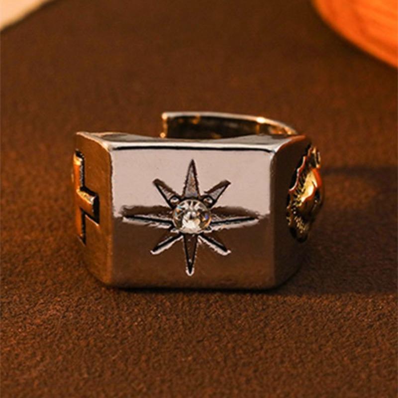 The Beast Head Demon Eye Ring Is A Two-colorPowerful and Funny Ring with An Adjustable Opening