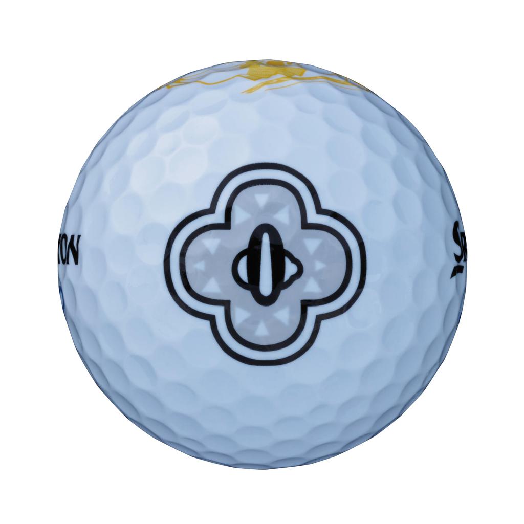 DUNLOP SRIXON AD SPEED3 Golf Demon Kimetsu no Yaiba Charakter 1 Dutzend Weiße Bälle, Slayer Bälle, (12 Bälle),