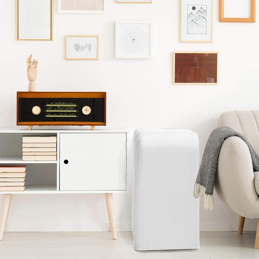 

1PC Cover Portable Air Conditioner Cover Dustproof Sun Protection Storage Bag With Remote Gray,Black,Cream 46*40*75cm Covers белый