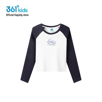 361° Girls' Raglan-Sleeve Long-Sleeve Casual Pullover