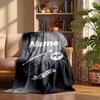 F1 Custom Flannel Blankets Soft Warm Cozy Throws for Home Decor Holiday Gifts