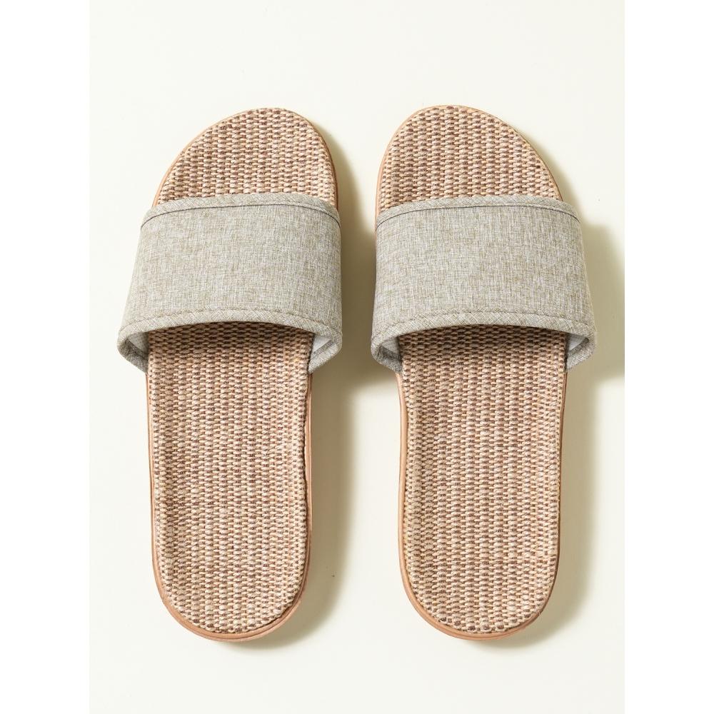 Daiso Banding Linen Slippers 250 Mm