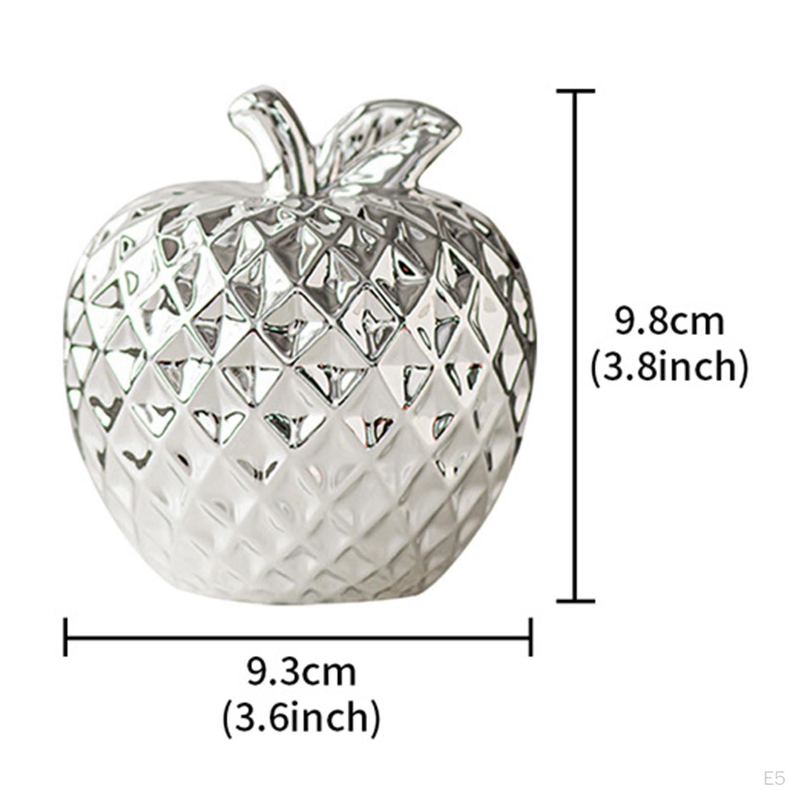 Керамическая статуя яблока — фото 7