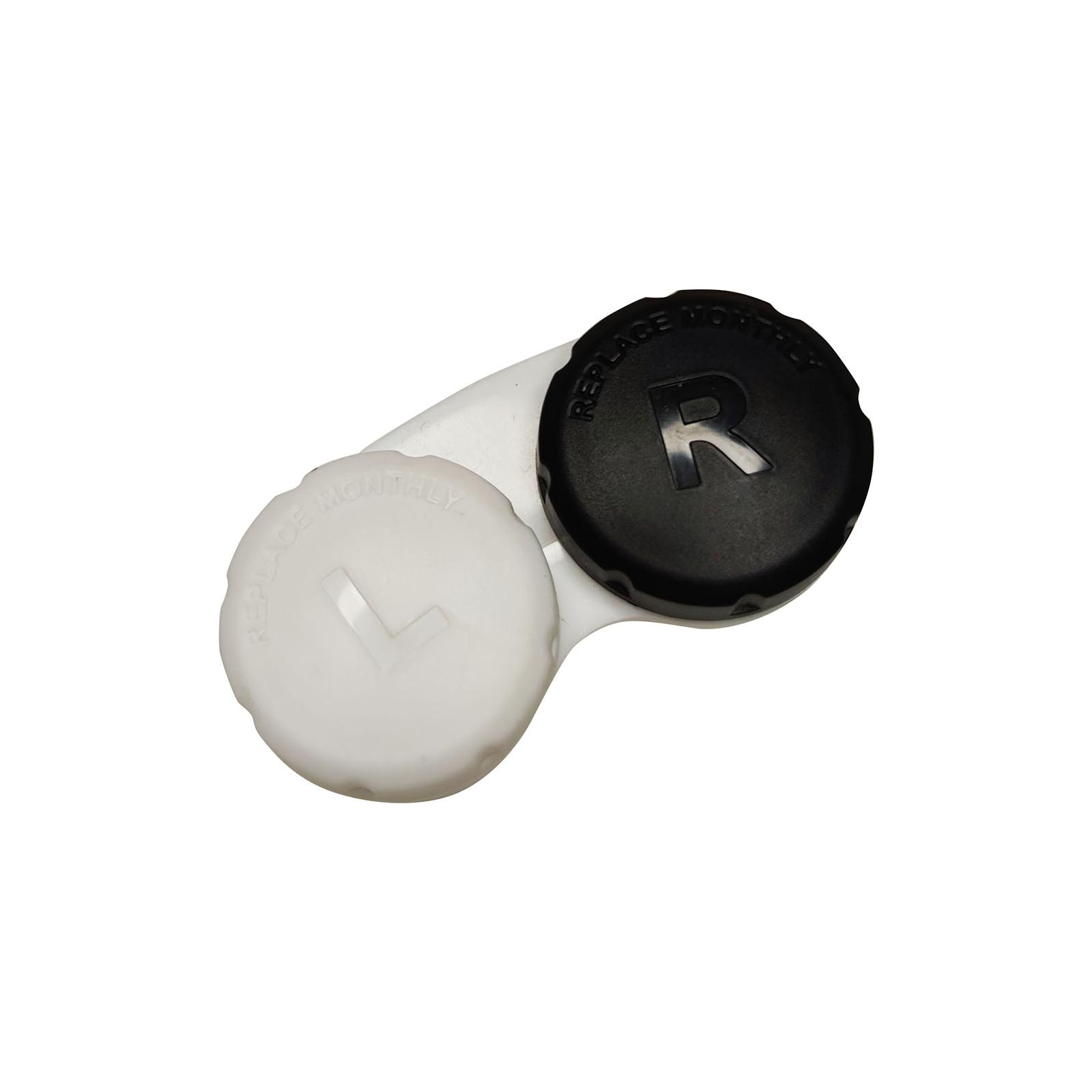 

Красочный футляр для контактных очков, набор для погружения, герметичная упаковка, подходит для небольшого футляра на открытом воздухе с винтовой крышкой One Size чёрный